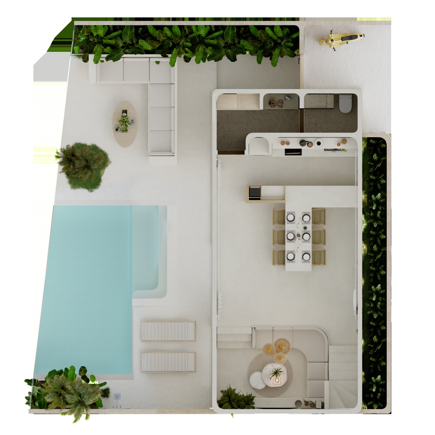 Baru Collection, The Two Bedroom Villa, Ground floor
