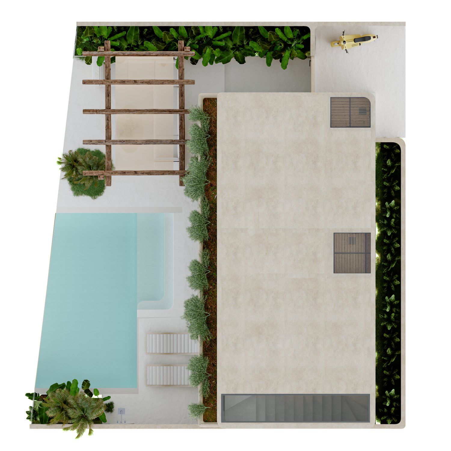 Baru Collection, The Two Bedroom Villa, Roof