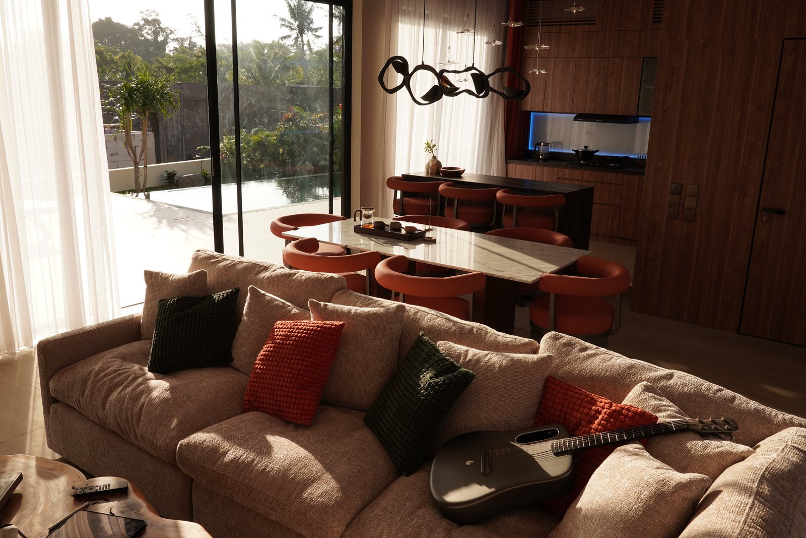 Pool villa, Batuan, The lounge