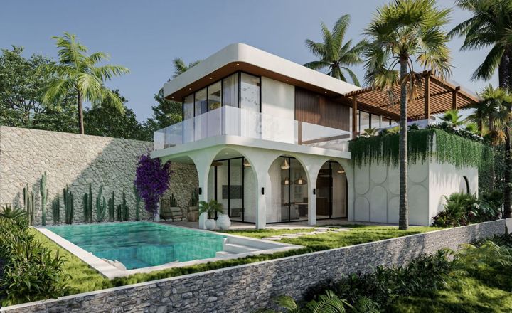 Garden 2 bed pool villa in Kaba Kaba