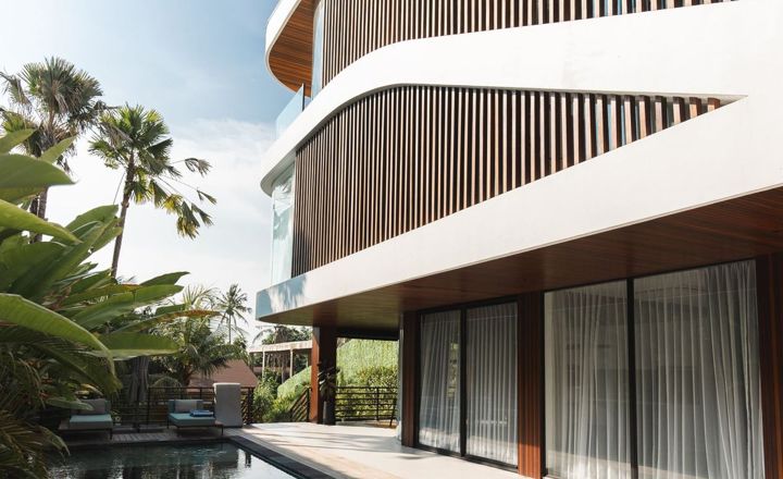 Skatepark 6 bed villa in Pererenan