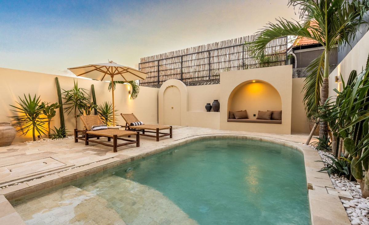 Arched 2 bed villa in Pererenan, photo 2