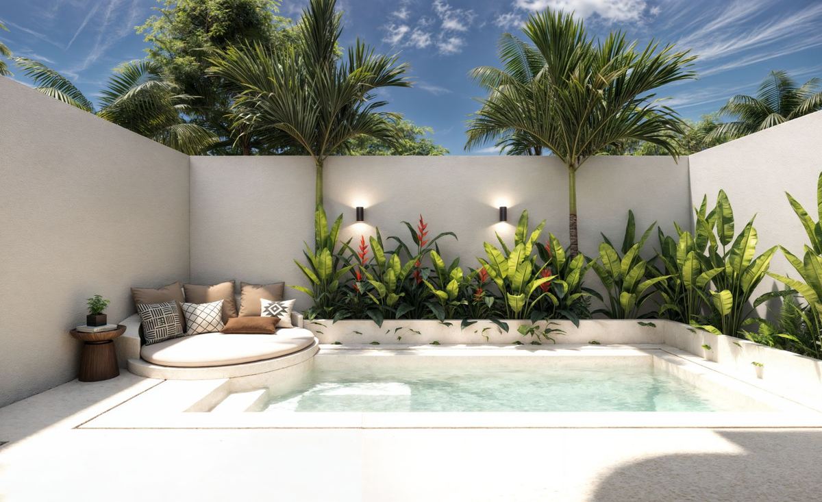 Arched 2 bed pool villa in Balangan, photo 2
