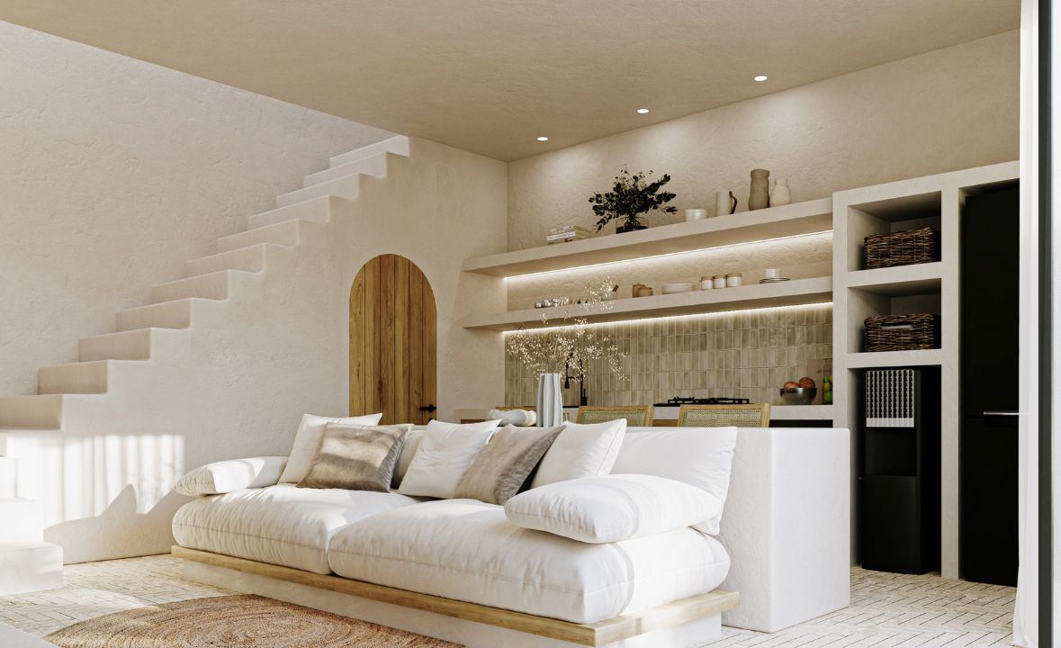 Earth toned 1 bed villa in Umalas, photo 3