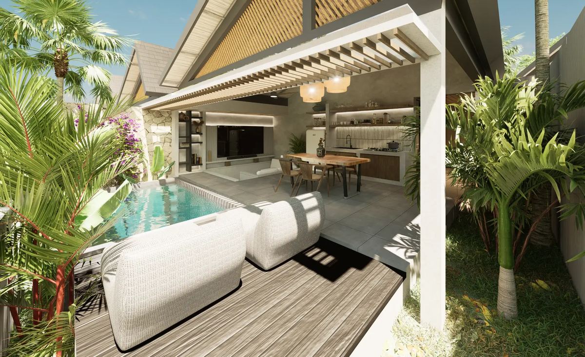 Tropical modern 1 bed pool villa in Ungasan, photo 3