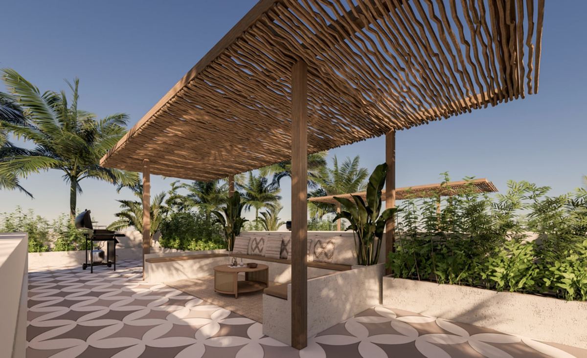 Rooftop 2 bed pool villa in Karma, photo 3