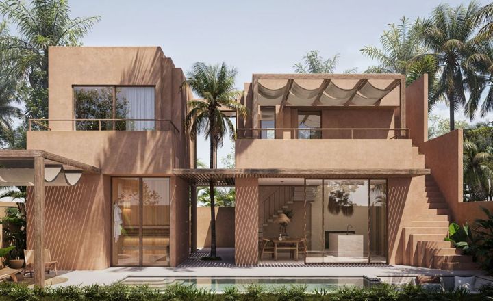 Moroccan 2 bed rooftop villa in Nyang Nyang