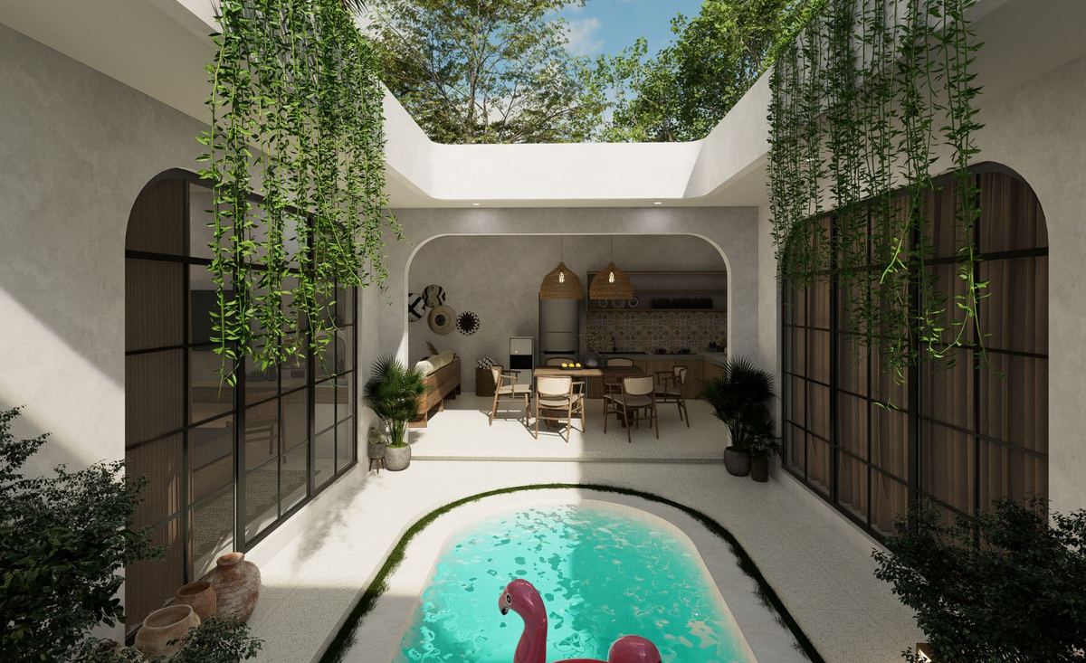 Garden 2 bed villa in Kerobokan, photo 2