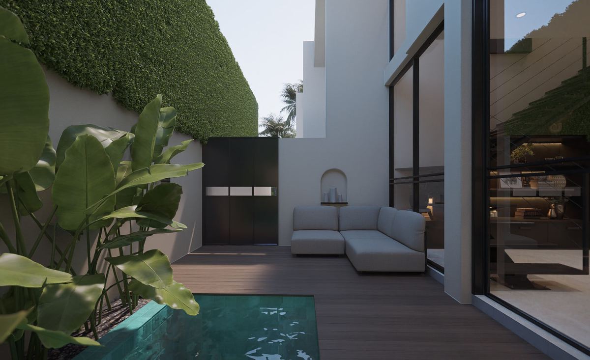 Whirlpool 2 bed townhouse in Sanur, photo 2