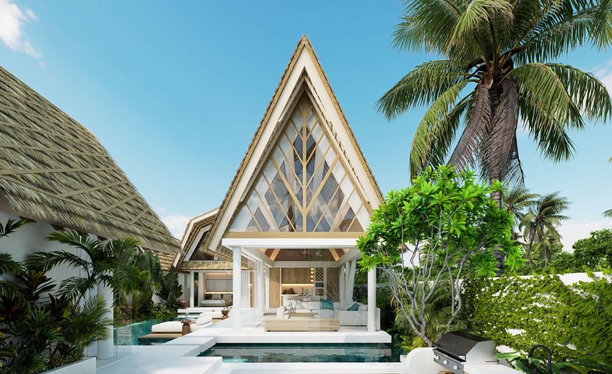 Wraparound pool 3 bed villa in Ungasan, photo 2