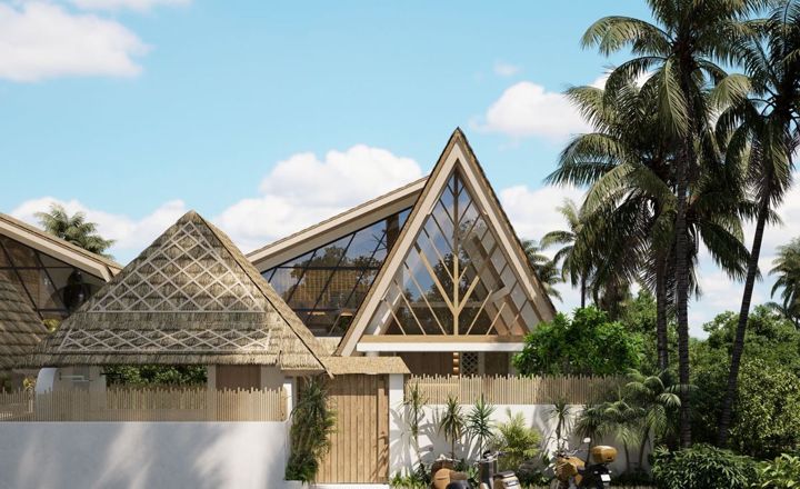 Wraparound pool 3 bed villa in Ungasan