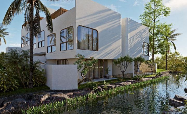 Riverside 2 bed villa in Batu Bolong