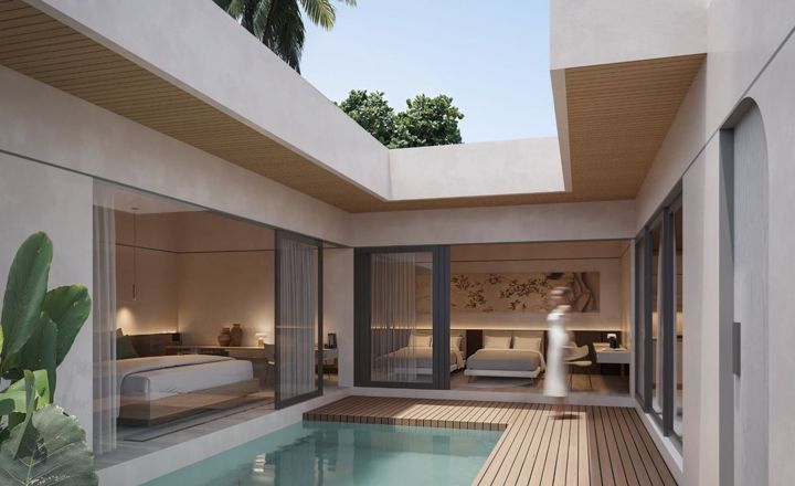 Hillside 2 bed villa in Jimbaran