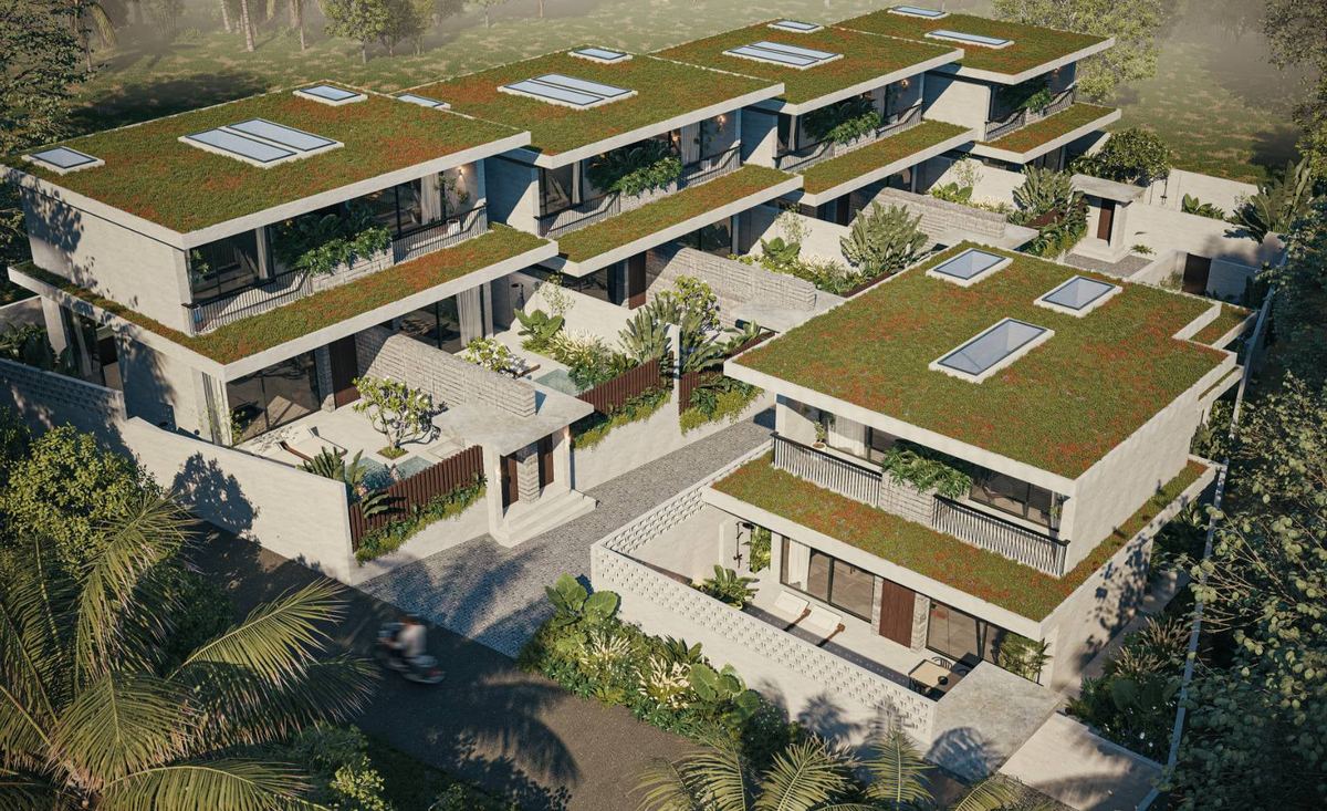 Brutalist 2 bed villa in Bingin, photo 1
