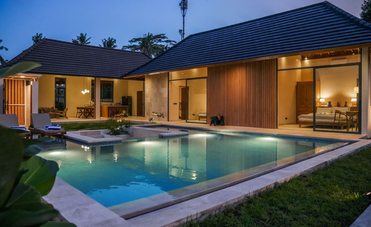 Rice field 2 bed pool villa in Ubud, photo 3