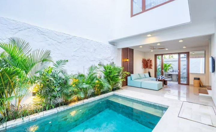 Ocean view 3 bed pool villa in Ungasan
