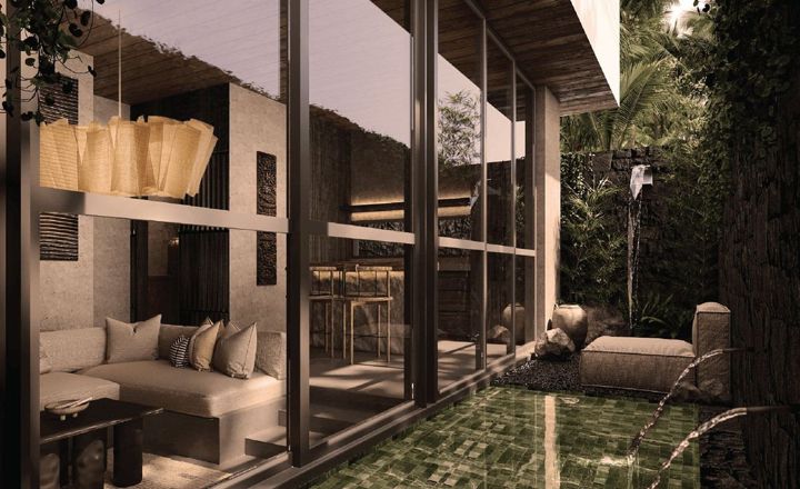 Industrial 1 bed pool villa in Pererenan