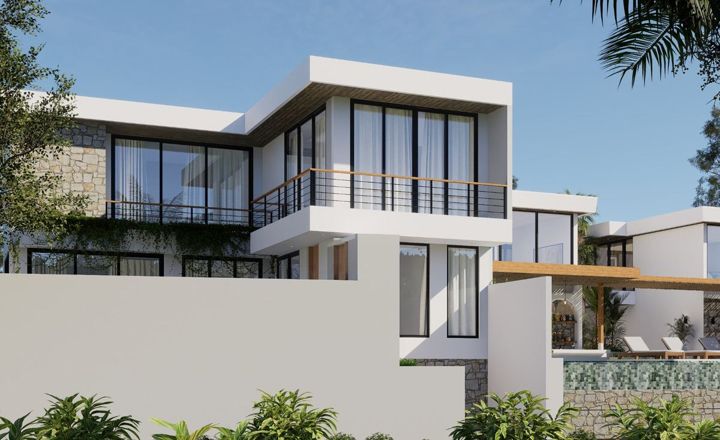 Golf side 3 bed pool villa in Balangan