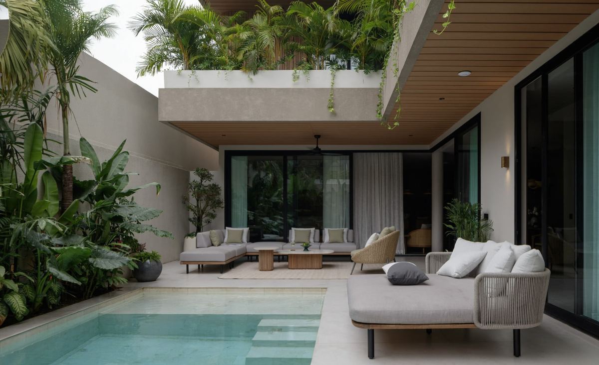 Riverside 4 bed pool villa in Pererenan, photo 1