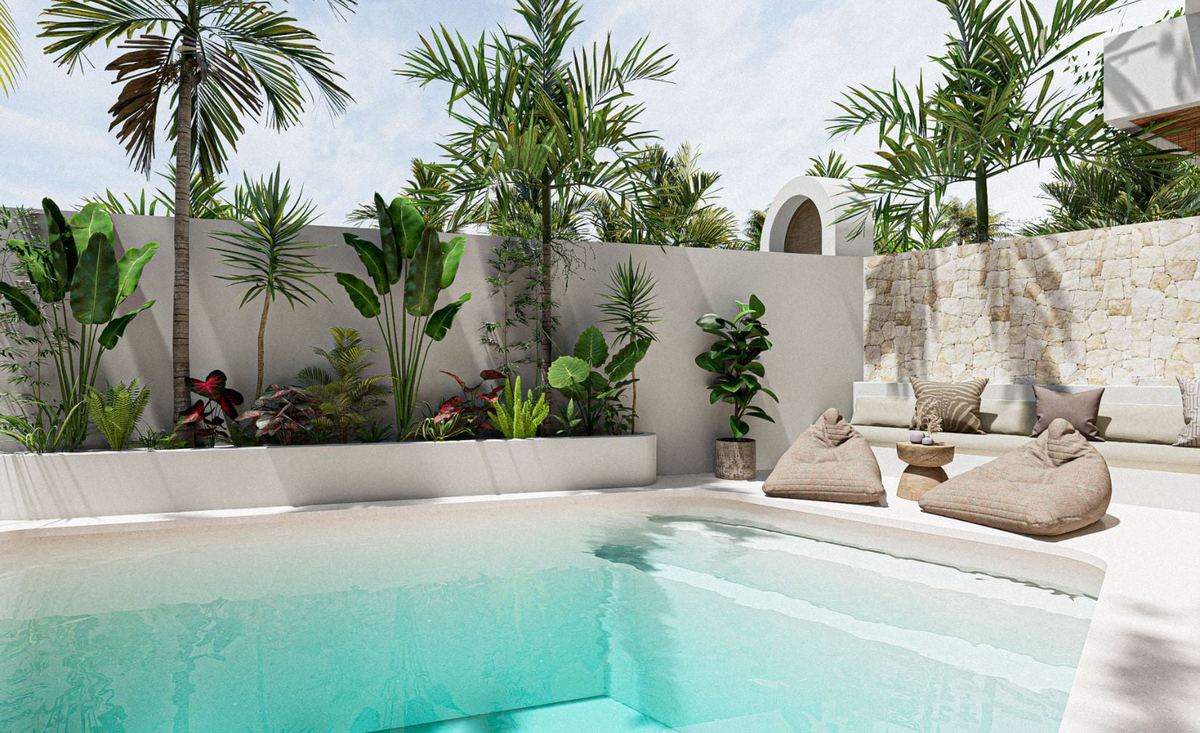 Mediterranean 2 bed pool villa in Pererenan, photo 3