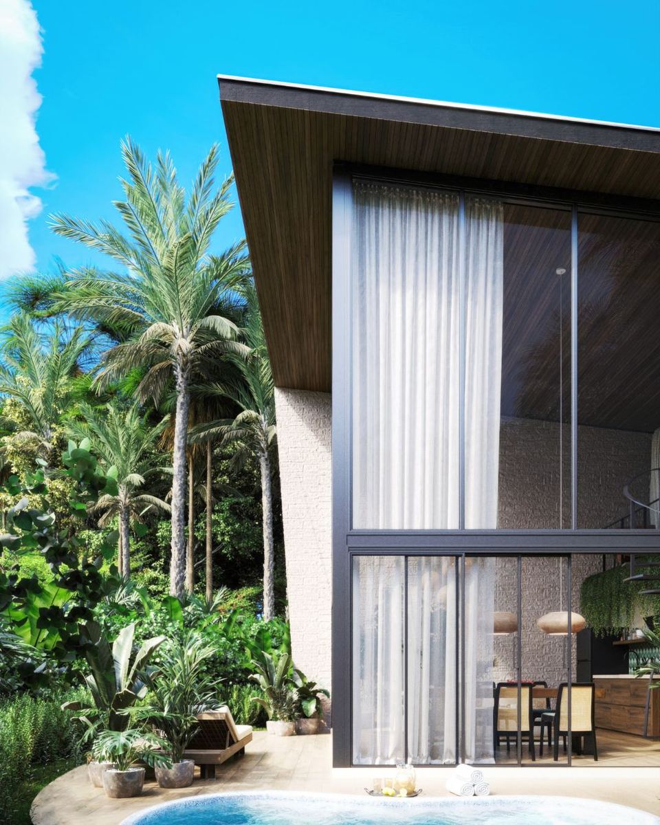 Mid century 2 bed pool villa in Pandawa, photo 3