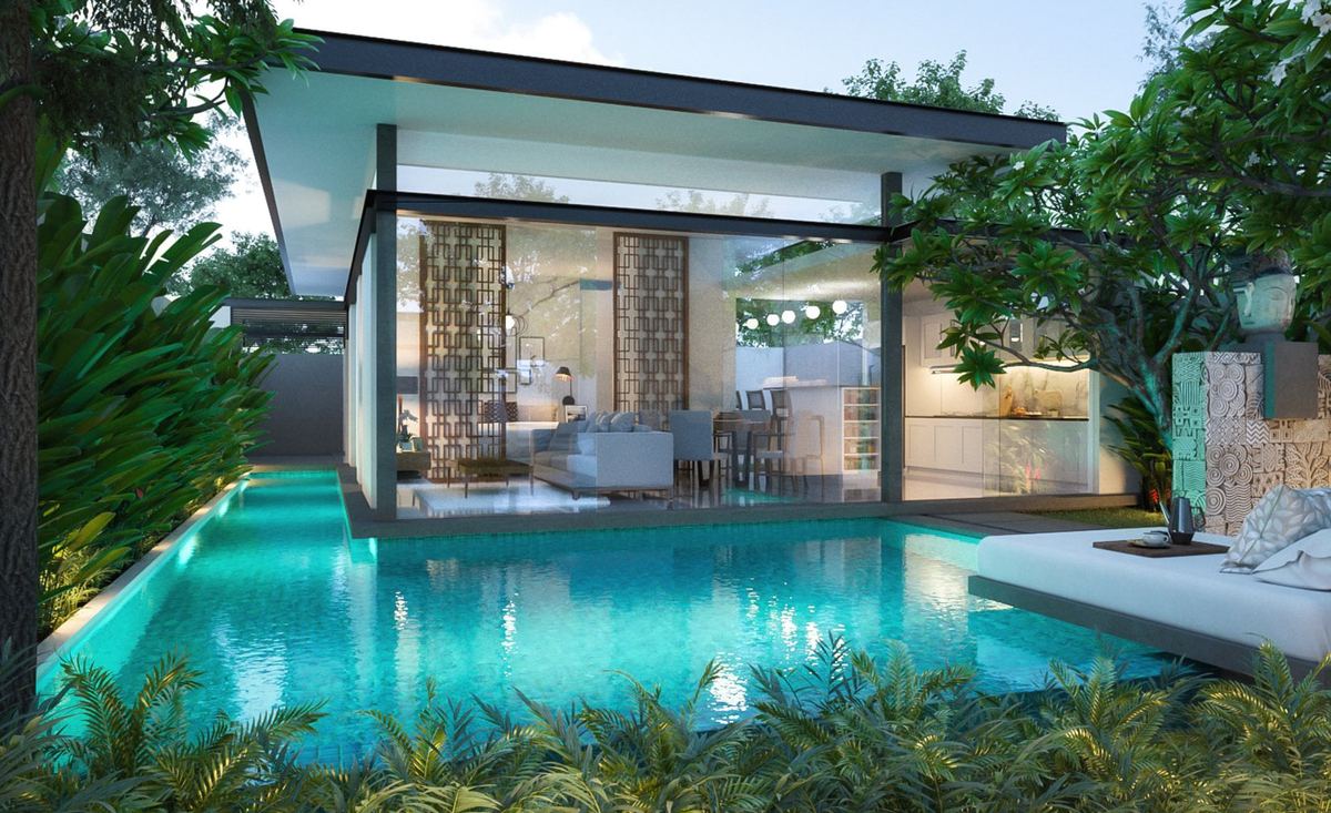 Wellness 1 bed pool villa in Jimbaran, photo 1