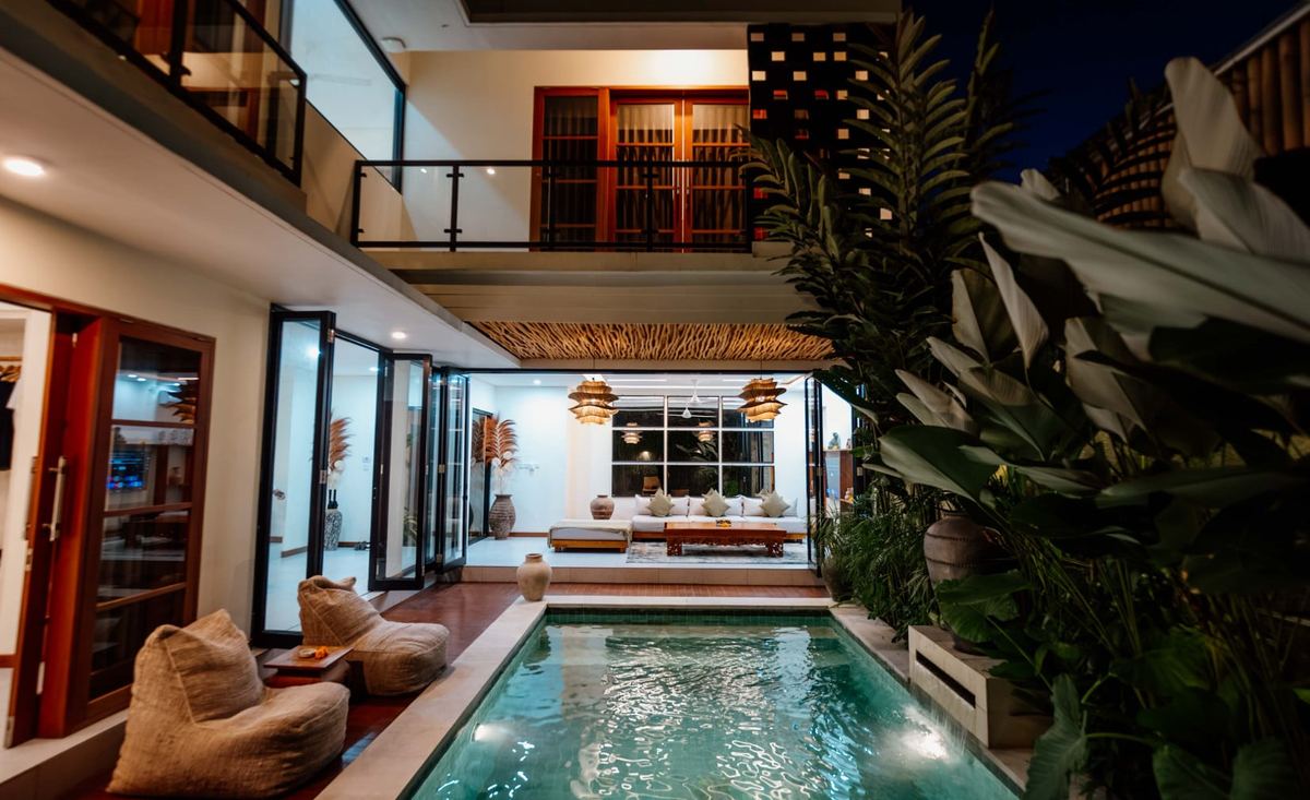 Family 3 bed pool villa in Berawa, photo 2