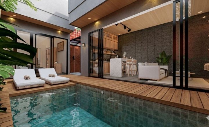 Tropical 2 bed pool villa in Jimbaran
