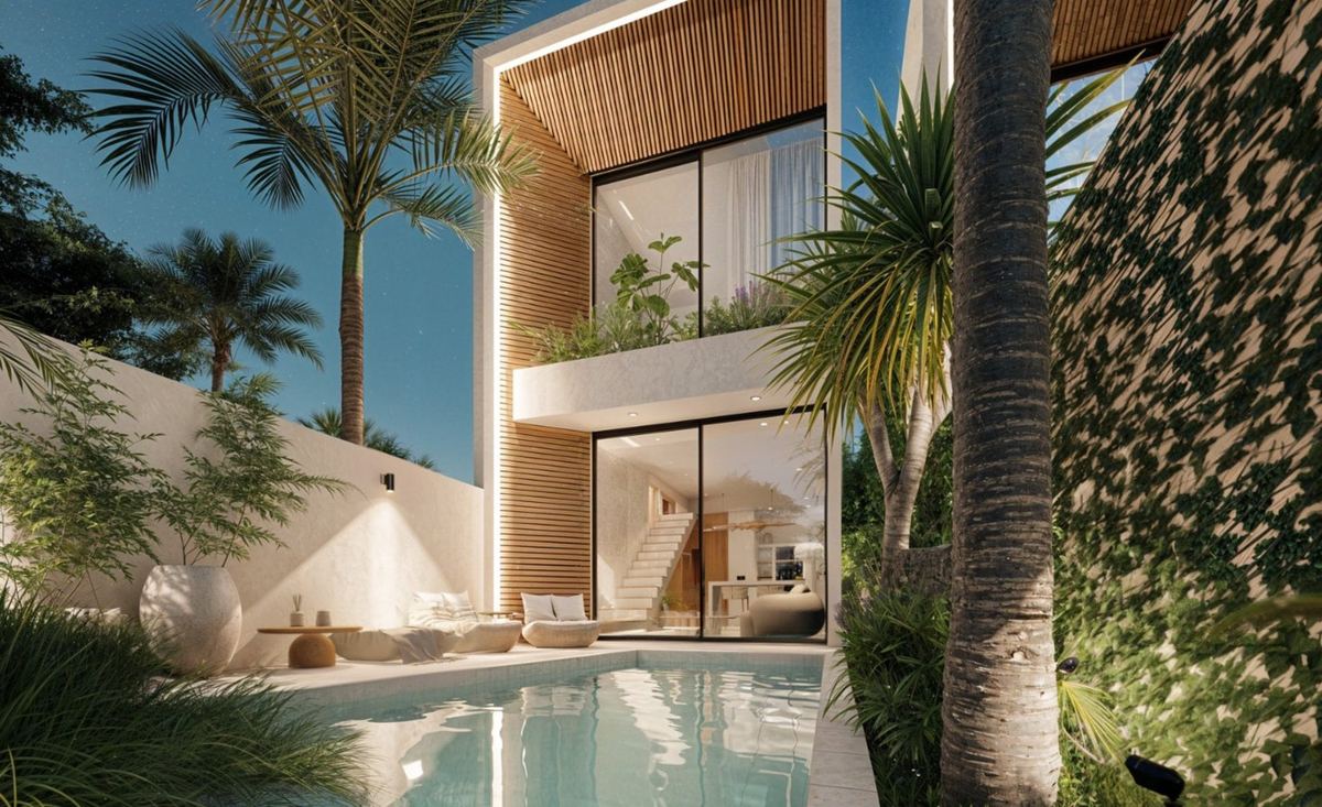 Timber 1 bed pool villa in Nunggalan, photo 1