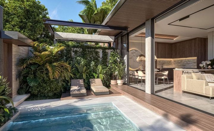 Family 2 bed pool villa in Seminyak