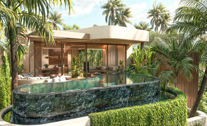 Skylight 2 bed pool villa in Pecatu