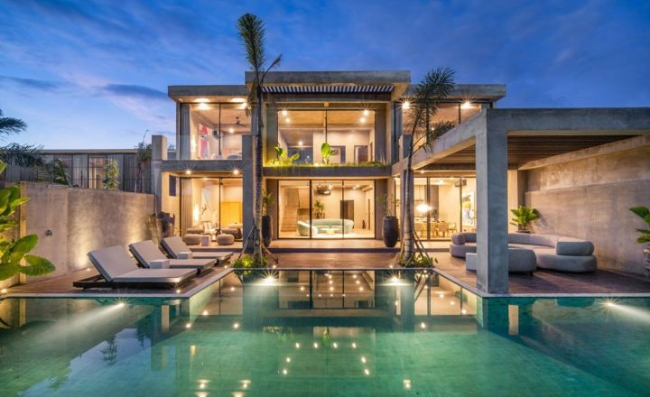 Artful 4 bed pool villa in Ungasan