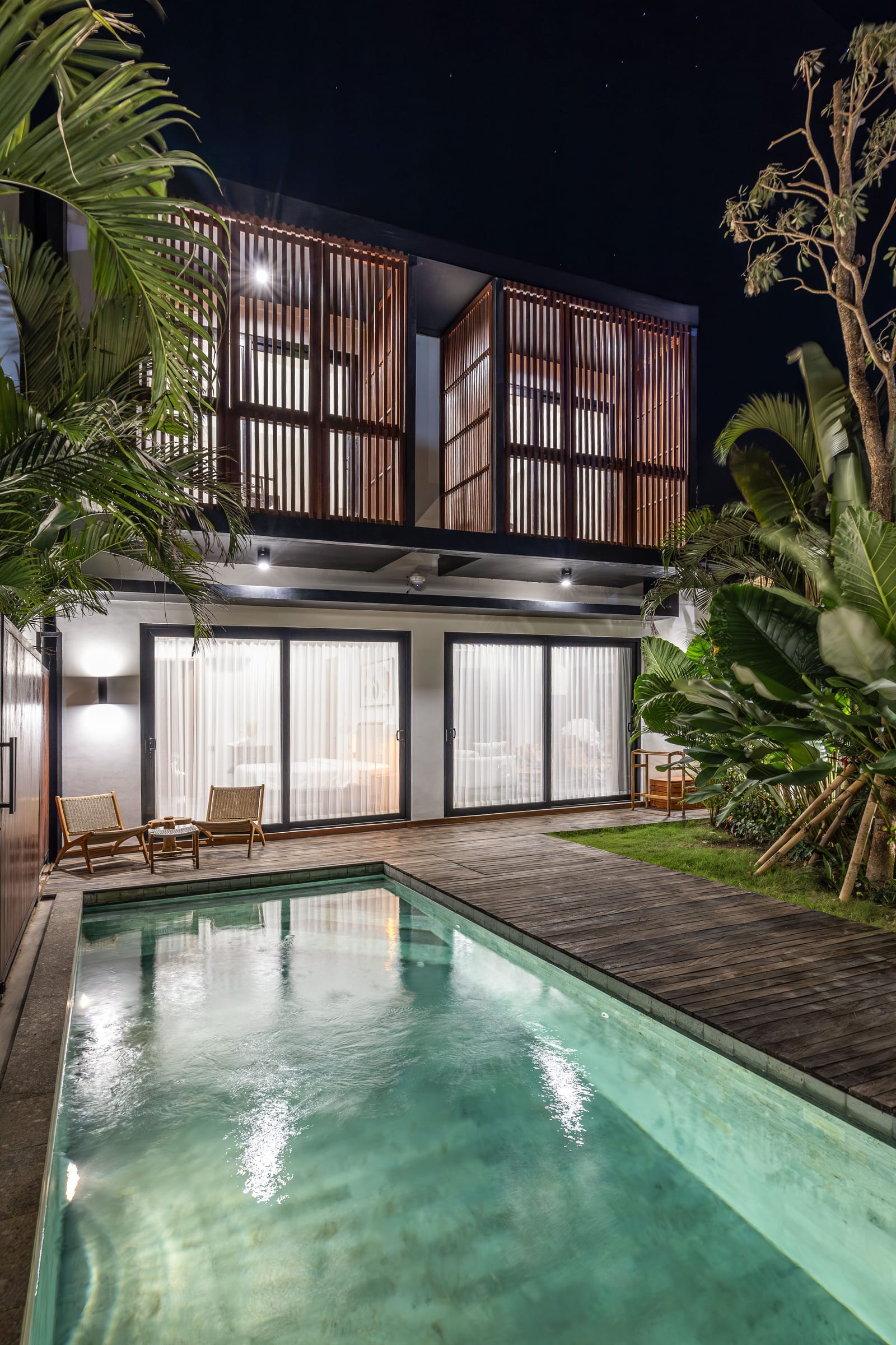 Teak furnished 3 bed rooftop villa in Batu Bolong, photo 2