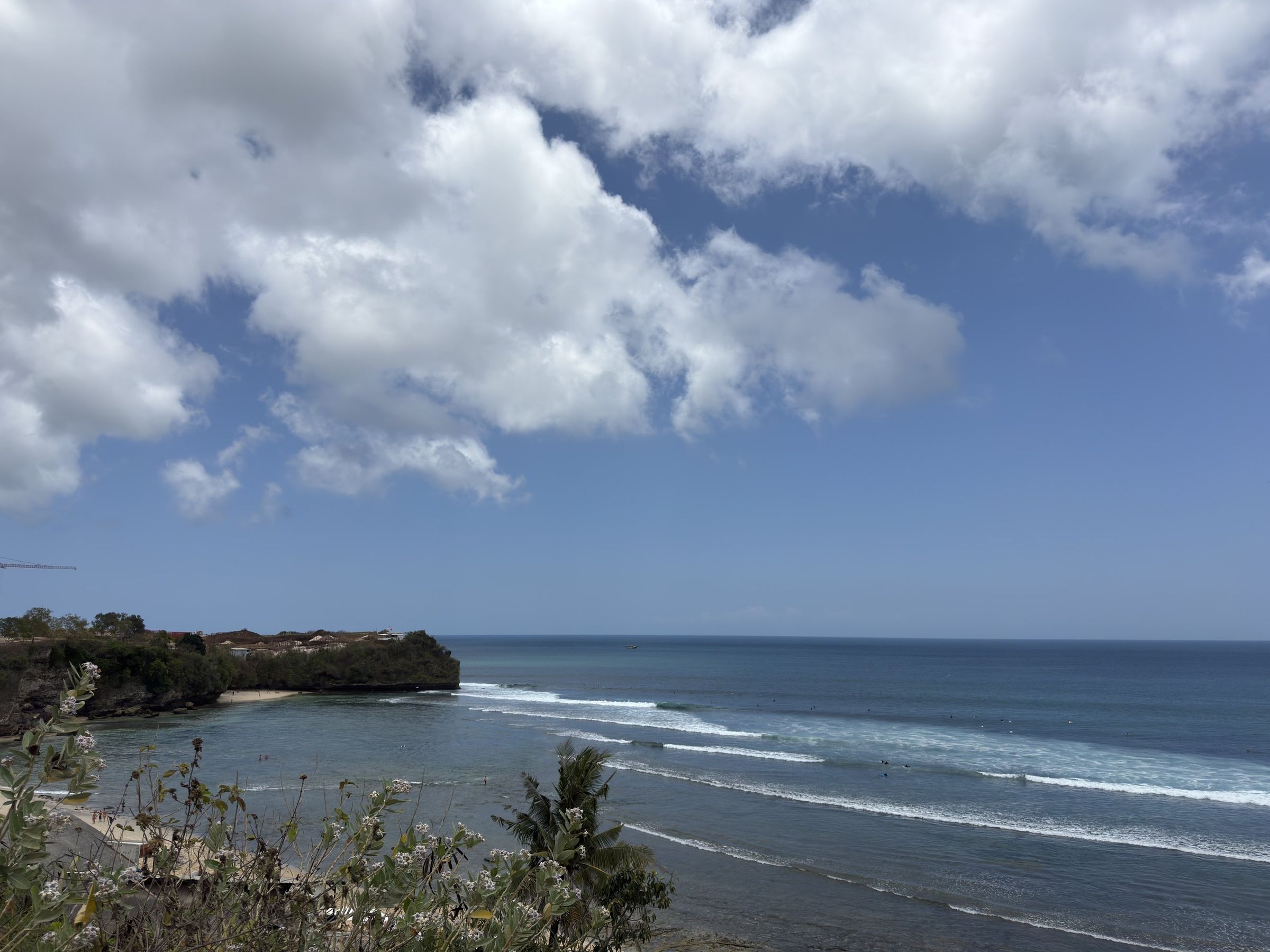 Balangan, on the Bukit, from the cliff