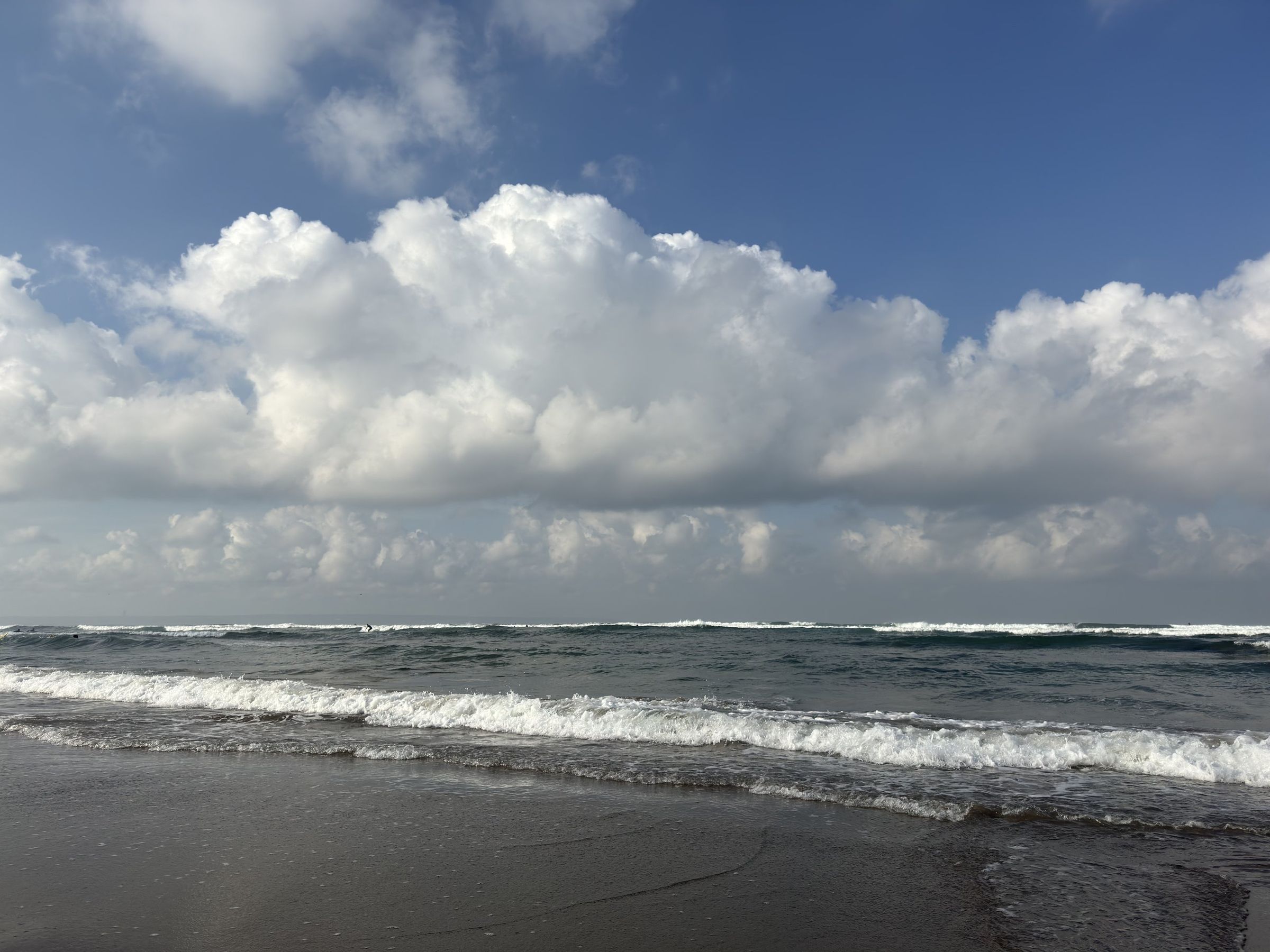 The beach at Canggu