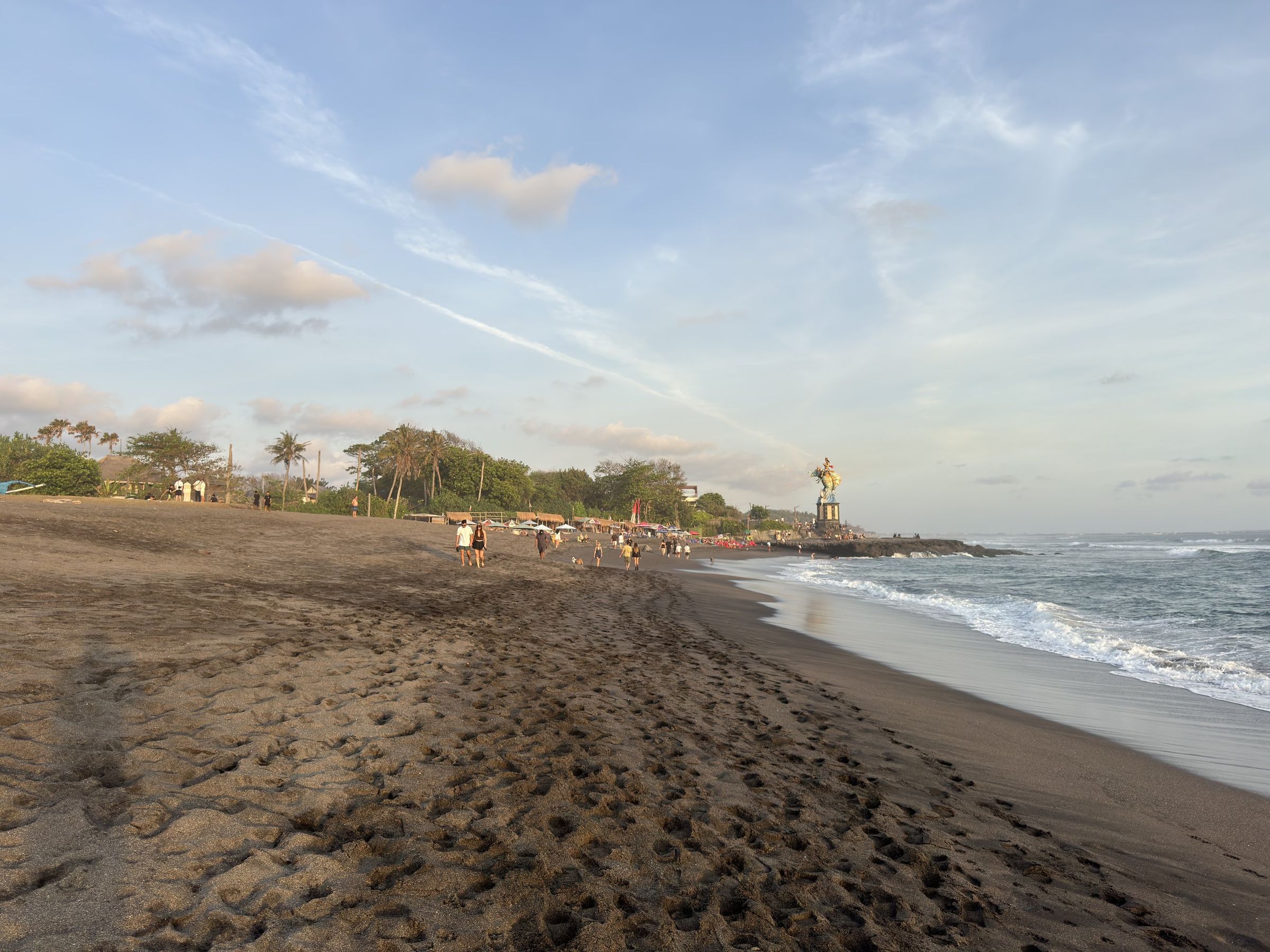 The beach at Pererenan