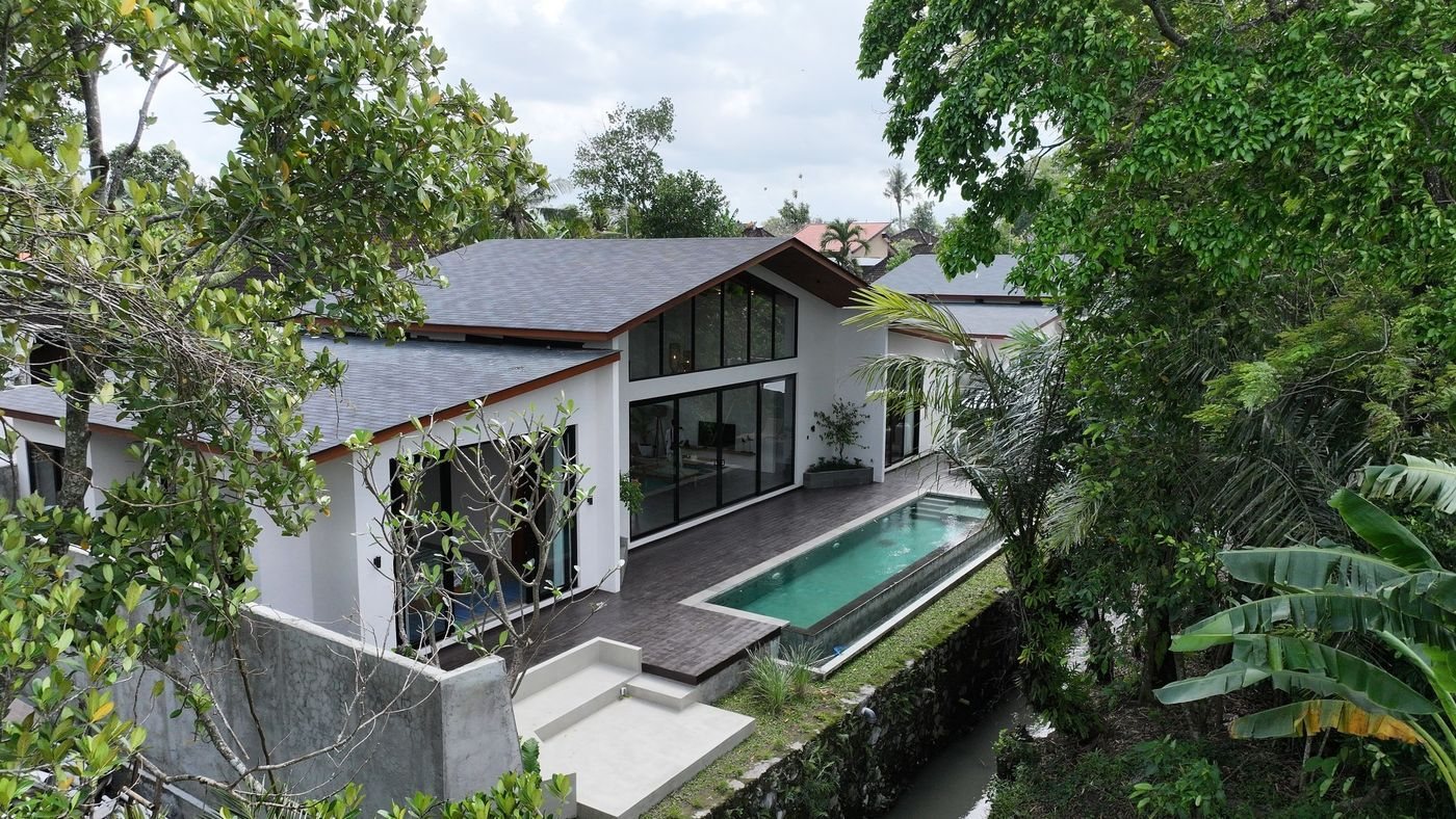 3 bed pool villa, Kaba Kaba, the villa, its pool and deck