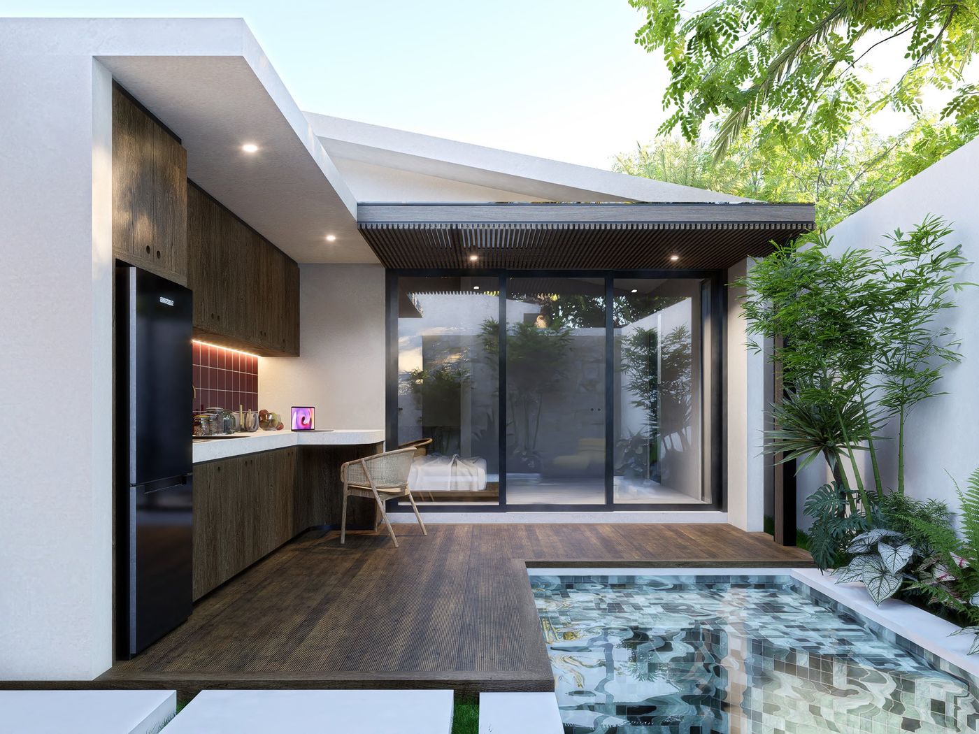 Pool studio, Melasti, Ungasan, render