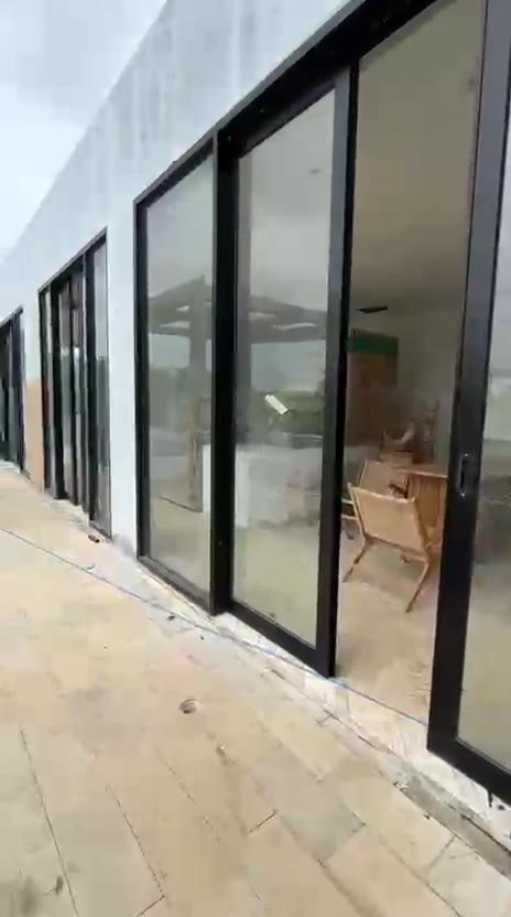 2 bed pool villa, Kaba Kaba, The garden side, glazed
