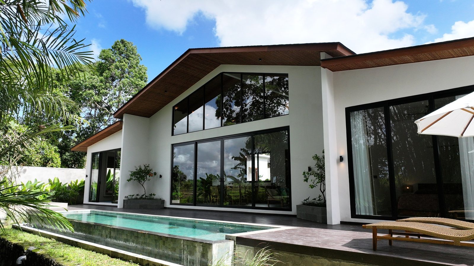 3 bed pool villa, Kaba Kaba, the villa and its pool