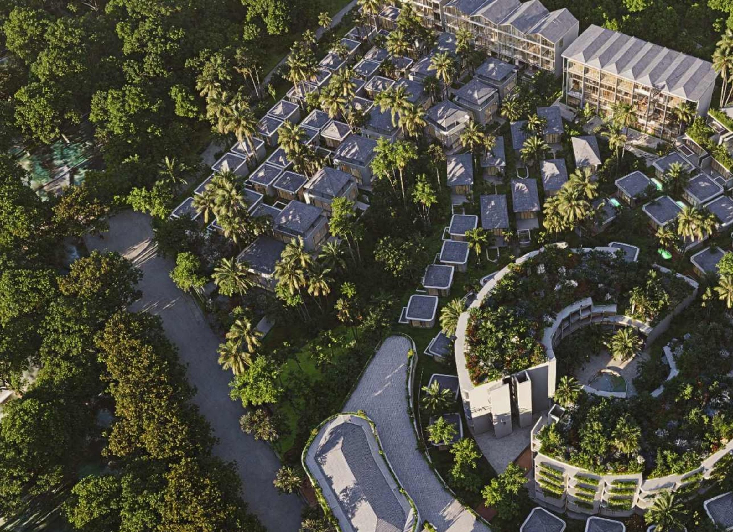 NAI Nusa Dua, aerial view of the development