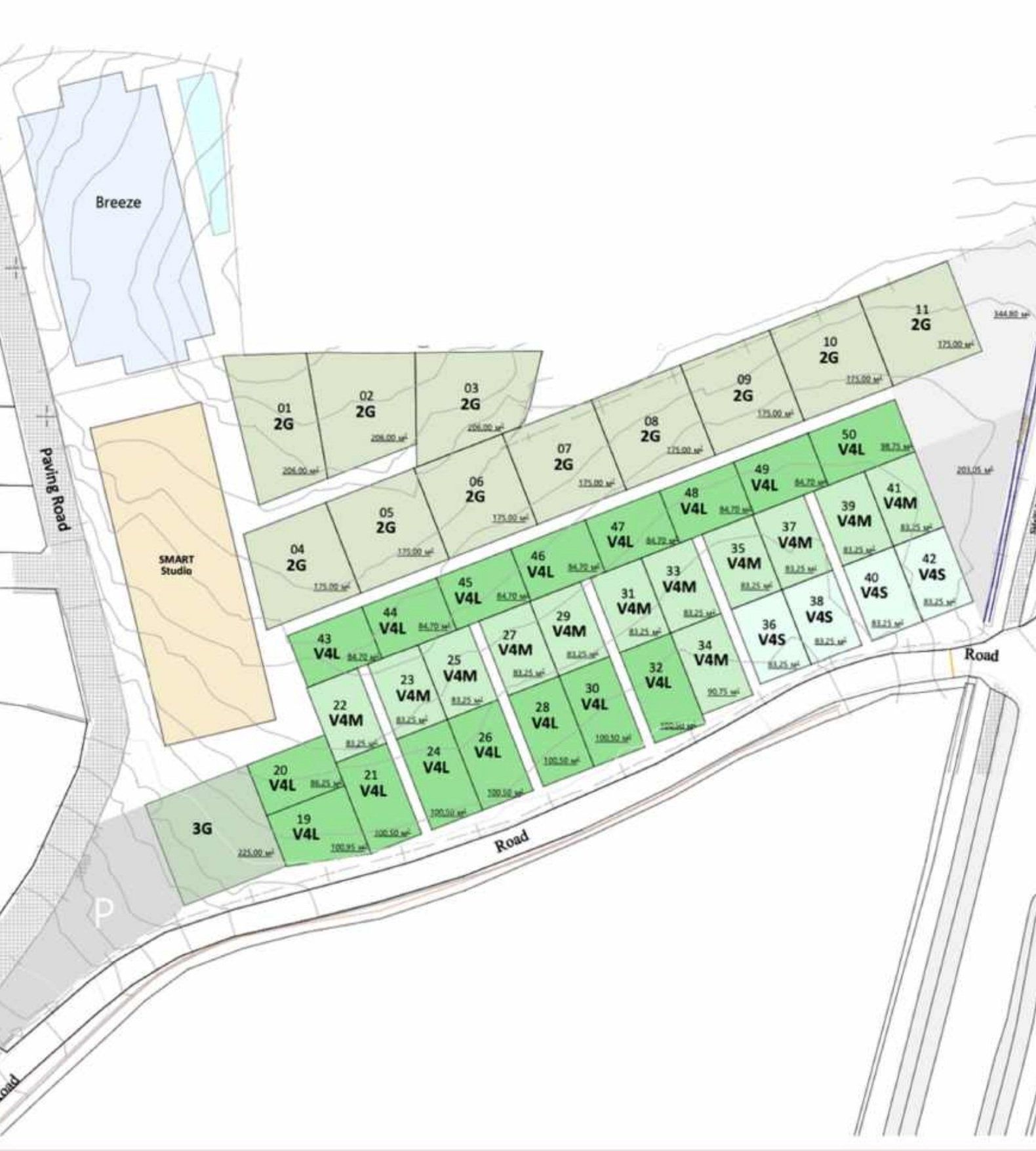 NAI Nusa Dua, Phase 1 site plan