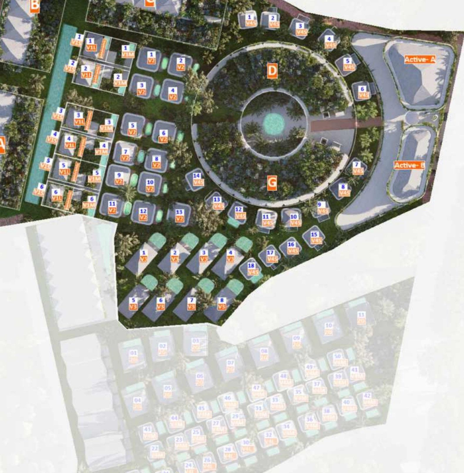 NAI Nusa Dua, Phase 2 site plan