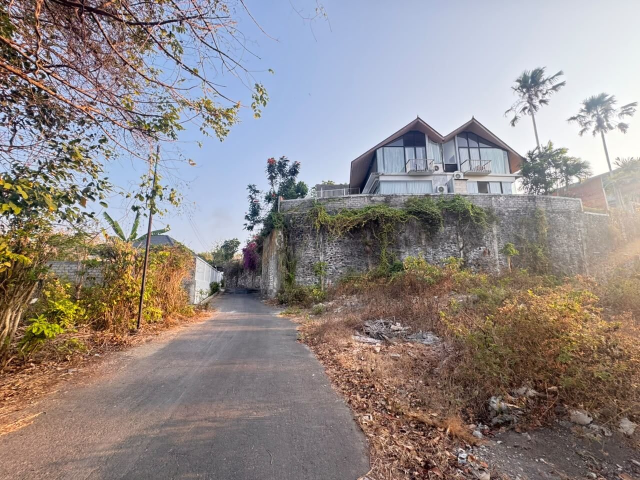 5.49 are plot of land, Sawangan, the plot from the lane