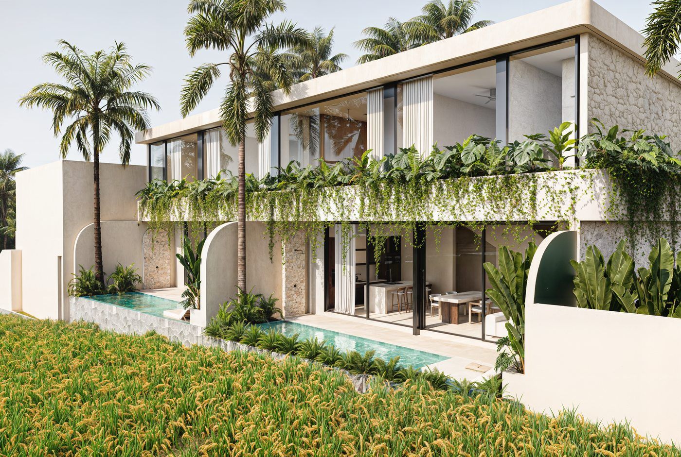 SĀRAI Villas, Oriza and Áurea