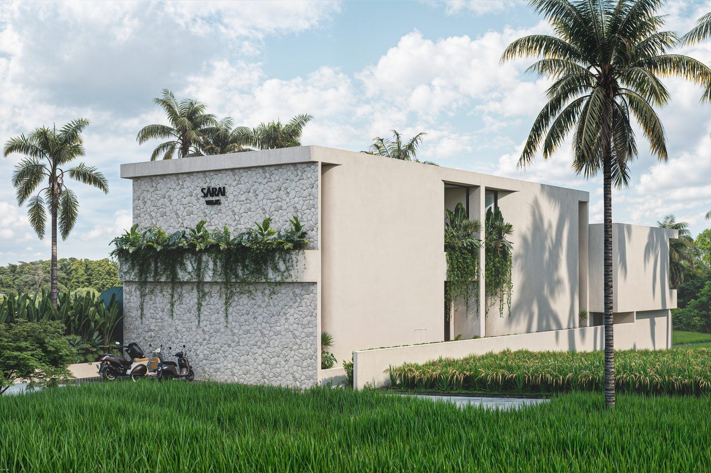 SĀRAI Villas, the development