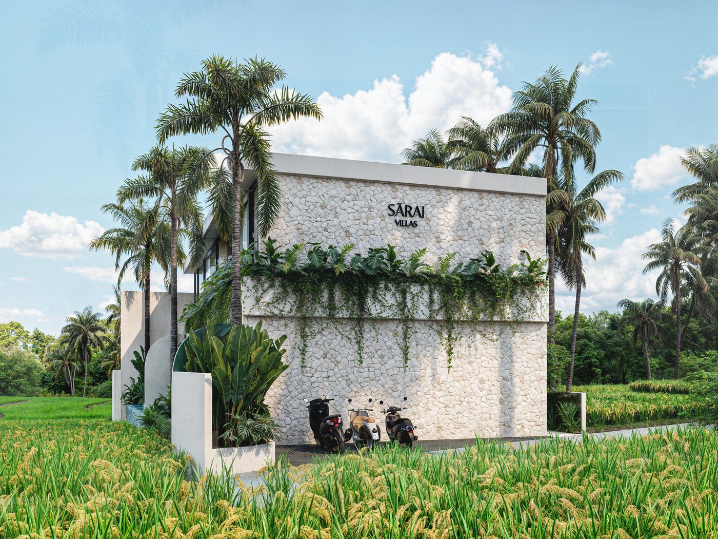 SĀRAI Villas, the development