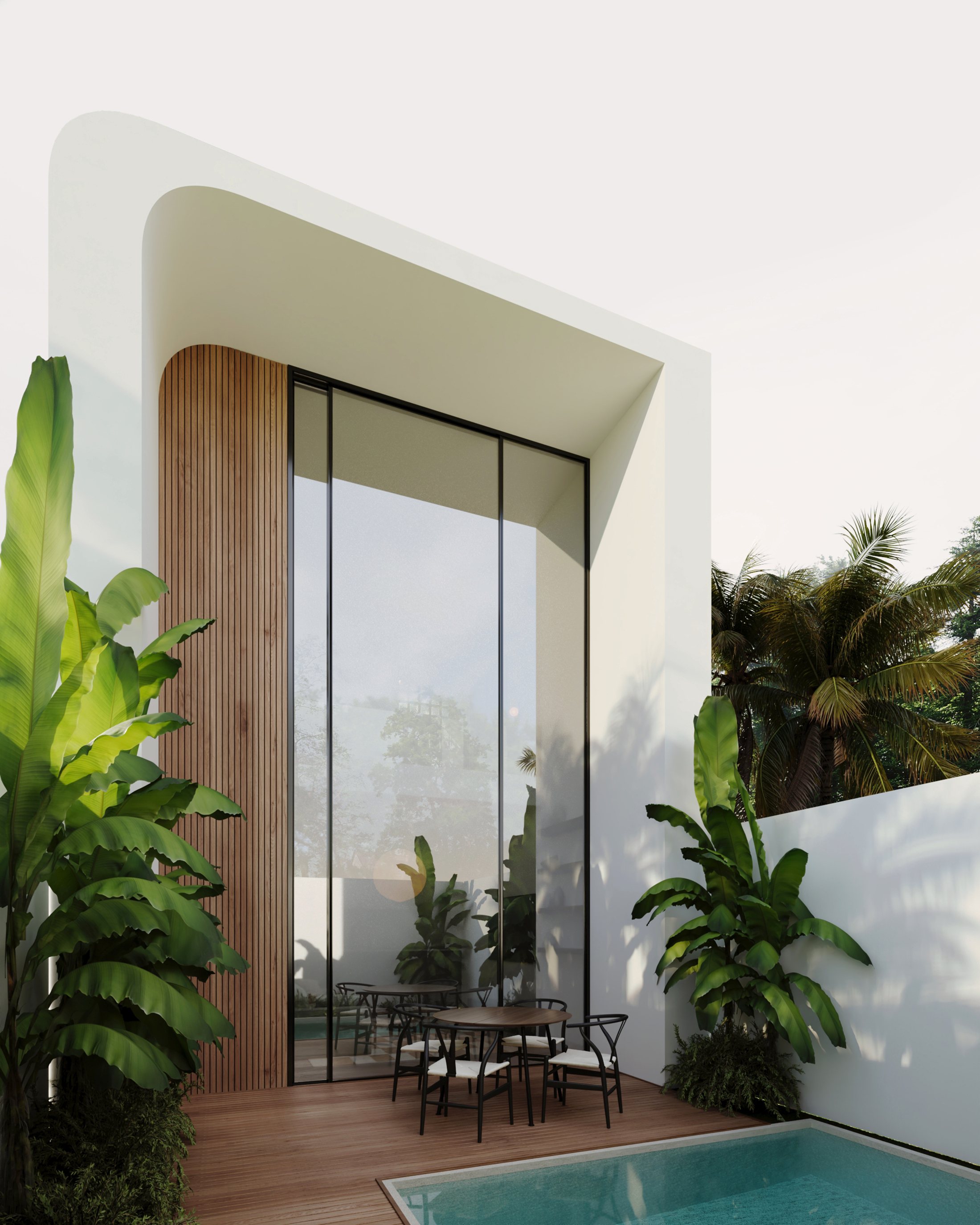 Suara Villas, the villa and plunge pool