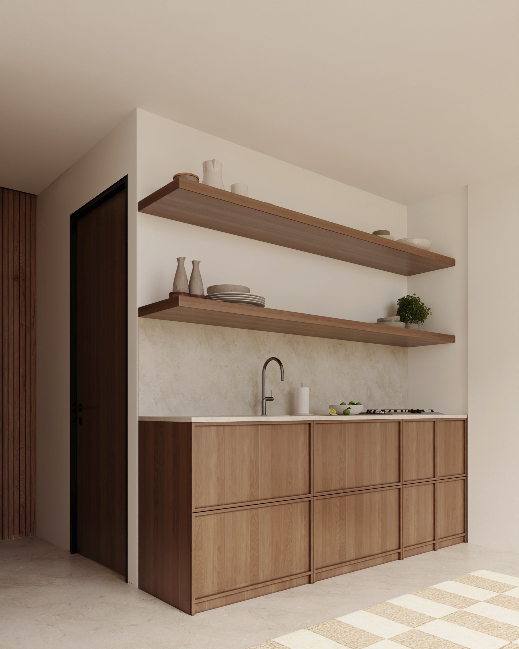 Suara Villas, the kitchen