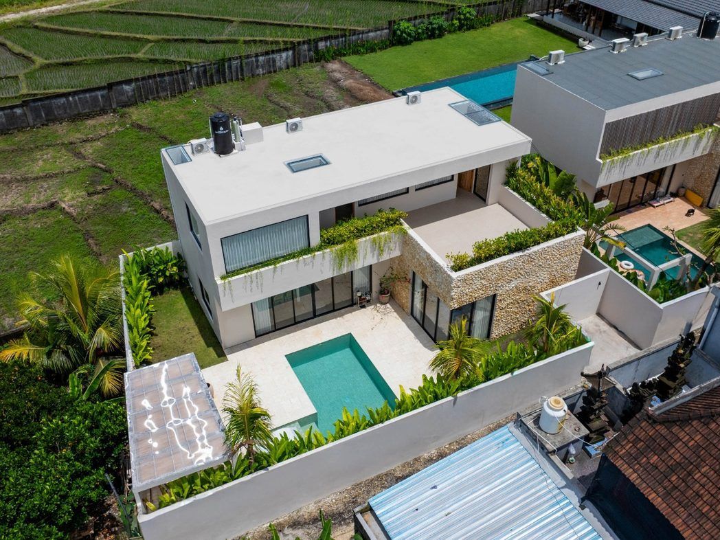 Villa Kaba, Aerial view of the villa